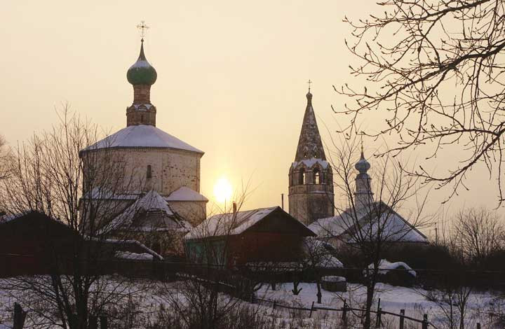 Mùa đông trên thành phố cổ Suzdal