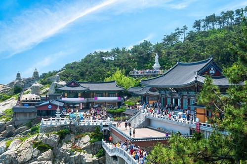 Chùa Haedong Yonggungsa ở Busan, Hàn Quốc doanhnhansaigon