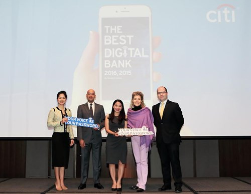 Citibank triển khai sinh trắc học doanhnhansaigon
