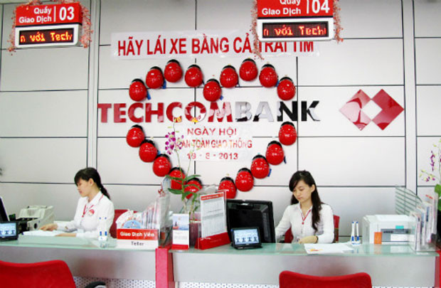 Tổng lợi nhuận lũy kế của Techcombank tăng 85%