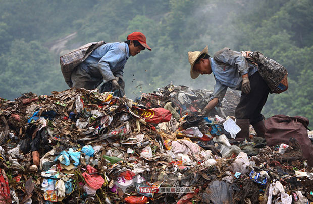 Trung Quốc sản xuất điện từ đốt rác thải