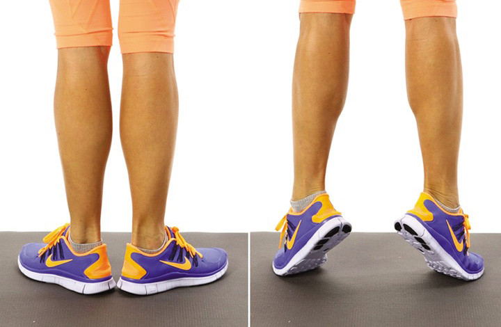 6 động tác đơn giản giúp bắp chân chắc khỏe