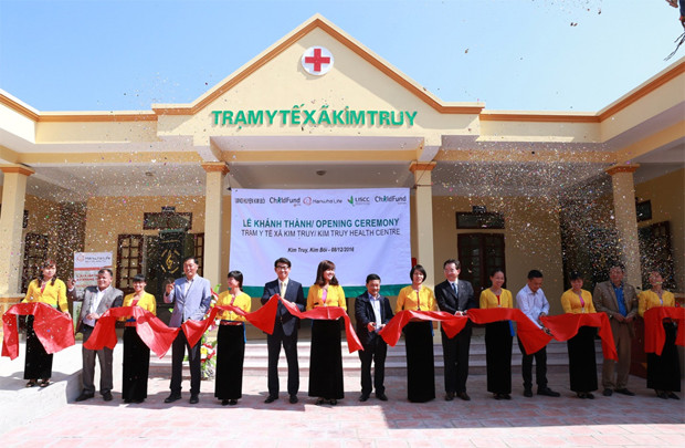 Hanwha Life Việt Nam tài trợ xây dựng trung tâm y tế tại Hòa Bình