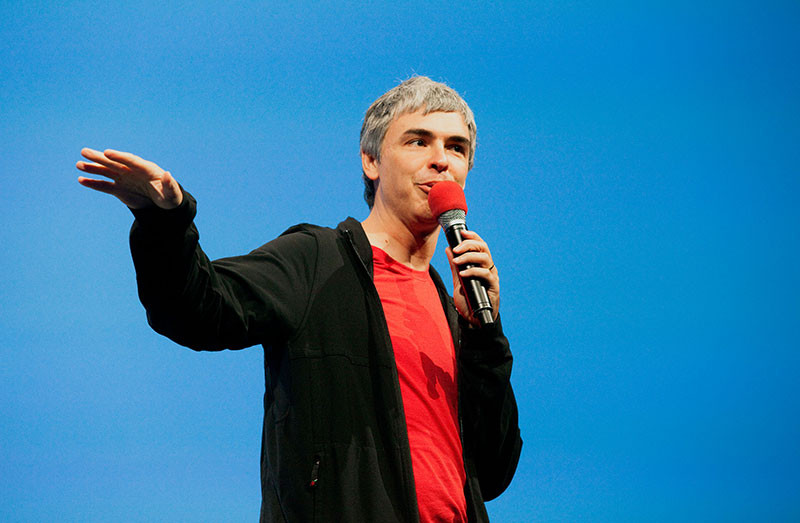 Larry Page là  CEO quyền lực nhất thế giới 2016
