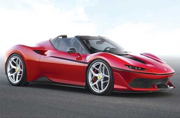 J50 - mẫu xe mới nhất của Ferrari
