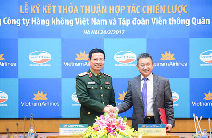 Vietnam Airlines và Viettel ký kết Thỏa thuận hợp tác chiến lược