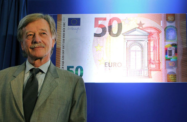 ECB ra mắt tờ tiền 50 euro mới