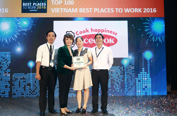 Acecook nằm trong danh sách 100 nơi làm việc tốt nhất Việt Nam