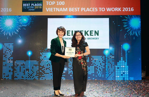 Heineken Việt Nam lọt Top 10 nơi làm việc tốt nhất Việt Nam 