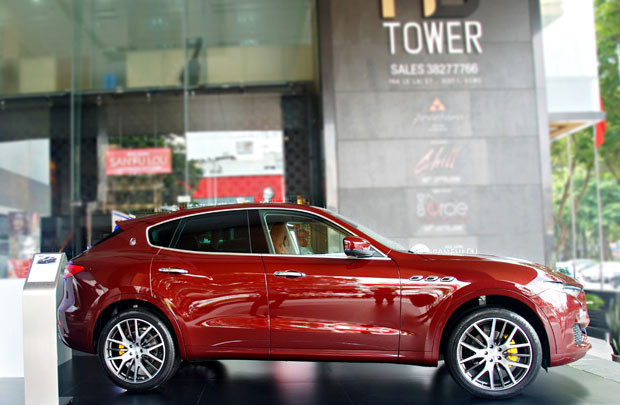 Maserati trưng bày mẫu xe đa dụng Levante
