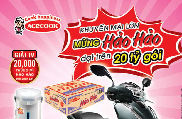 Acecook Việt Nam giới thiệu hai hương vị mới của mì Hảo Hảo