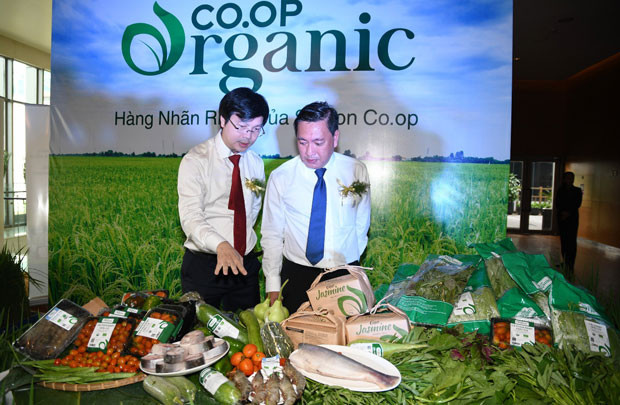 Saigon Co.op ra mắt sản phẩm Co.op Organic tiêu chuẩn quốc tế