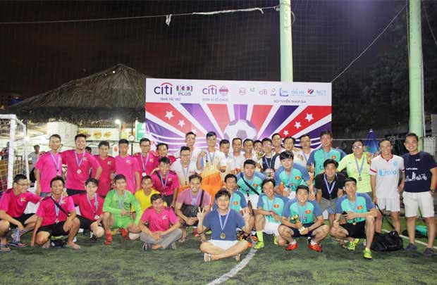 Citi Việt Nam tổ chức giải Futsal nam mở rộng 2017