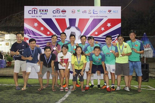 Citi Việt Nam tổ chức giải Futsal nam mở rộng 2017