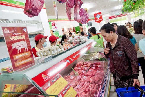 Vissan giảm giá thịt heo VietGAP doanhnhansaigon