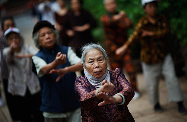 36% người già hơn 65 tuổi sống ở Đông Á