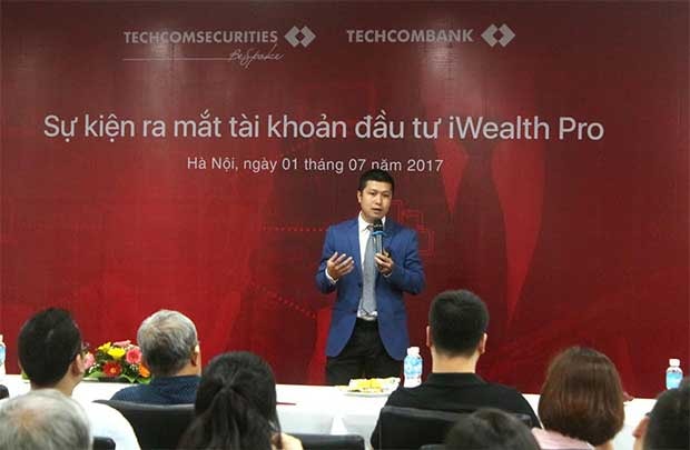 Techcom Securities ra mắt tài khoản đầu tư iWealth Pro