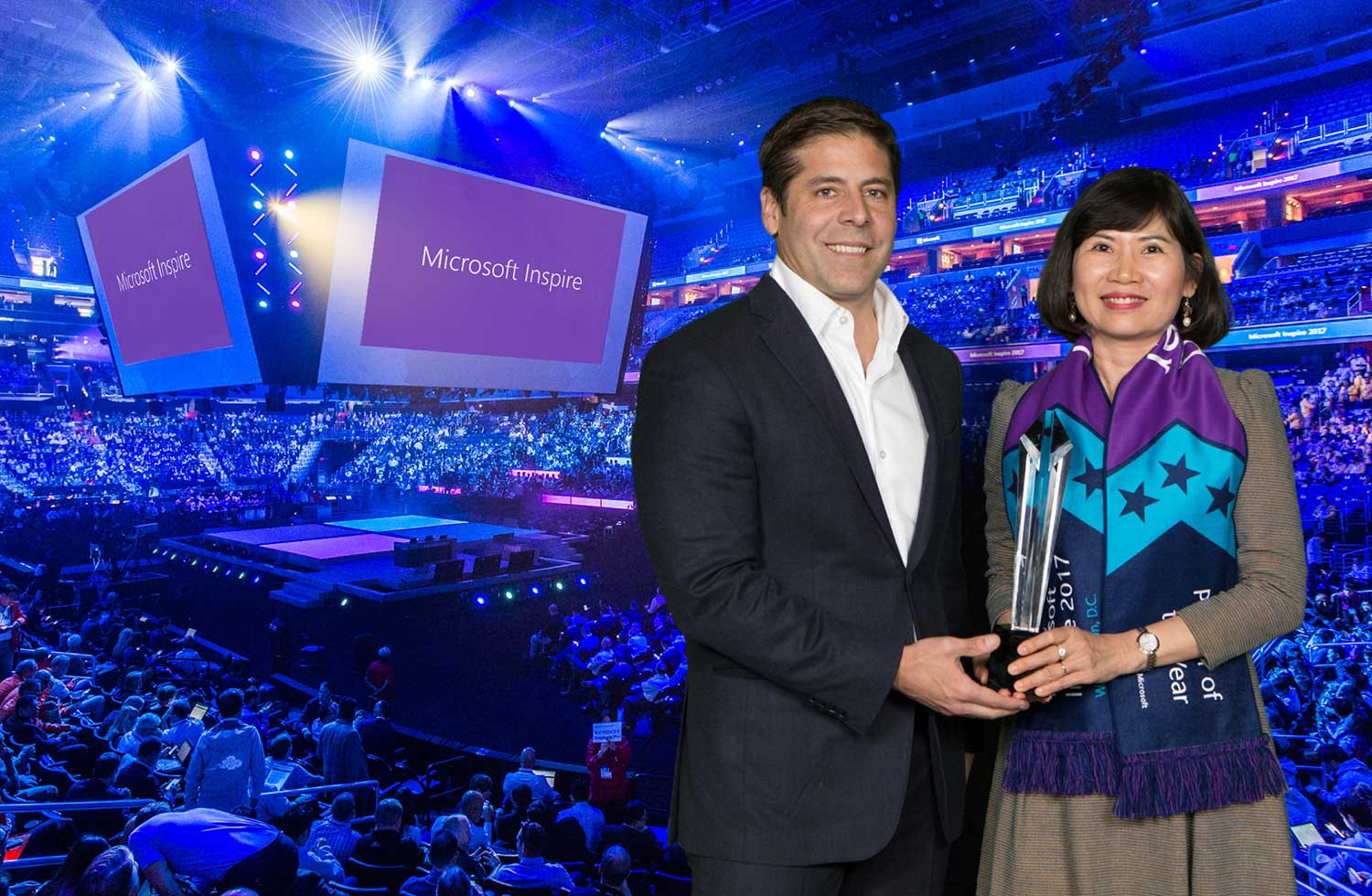 HPT nhận giải thưởng Microsoft Country Partner of the Year 2017