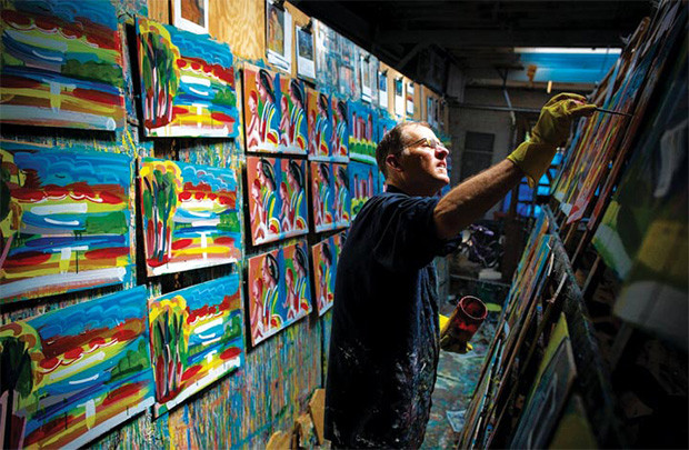 Steve Keene - “Picasso sản xuất hàng loạt”