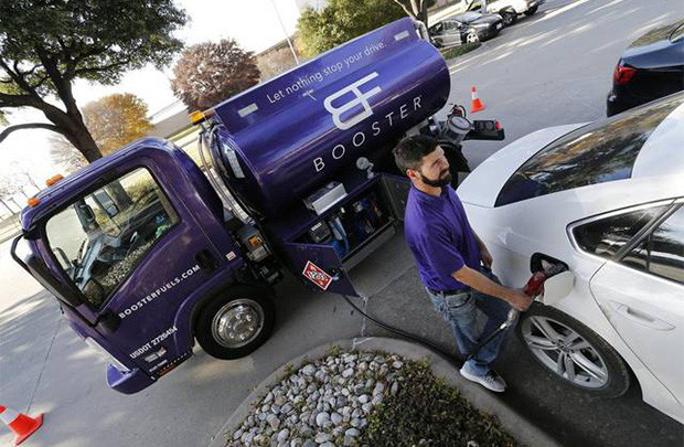 Booster Fuels - startup gọi đổ xăng tận nơi ở Mỹ