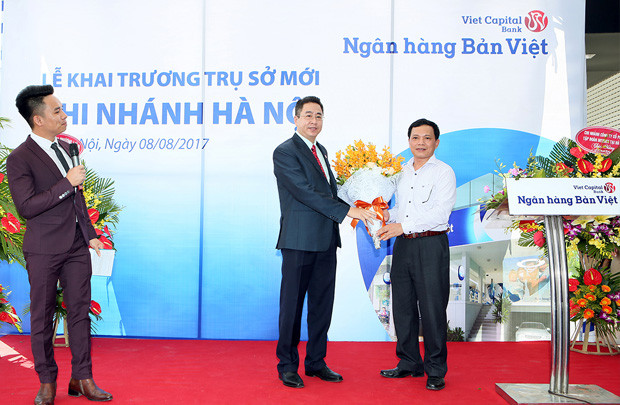 Ngân hàng Bản Việt khai trương văn phòng mới tại Hà Nội