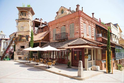 Kiến trúc cổ mang đậm phong cách Georgia