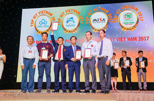 Sao Bắc Đẩu được vinh danh tại Top ICT Việt Nam 2017