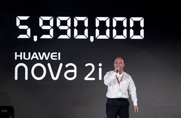 Hơn 1000 điện thoại Huawei nova 2i được bán ra chỉ sau 3 giờ