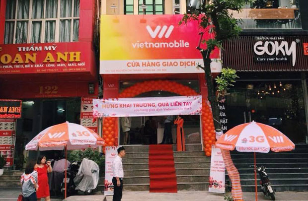Vietnamobile triển khai hệ thống cửa hàng giao dịch toàn quốc