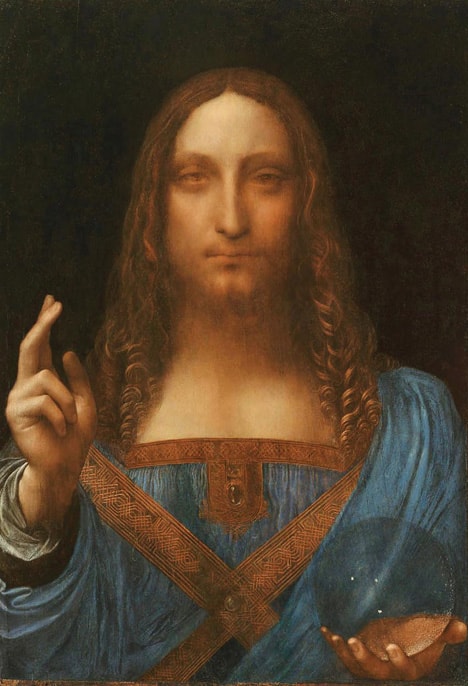 Bức Salvator Mundi được cho là của Leonardo da Vinci