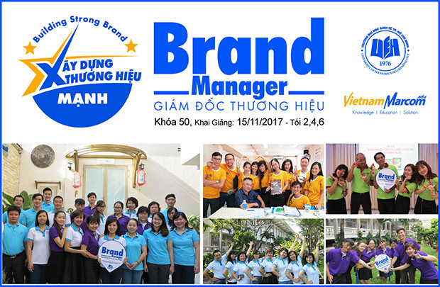 VietnamMarcom: Khóa học Brand Manager - Xây dựng thương hiệu mạnh
