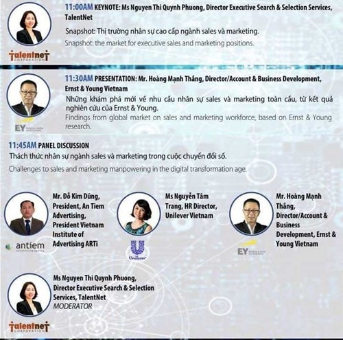 Hội nghị Sales & Marketing 2017 doanhnhansaigon