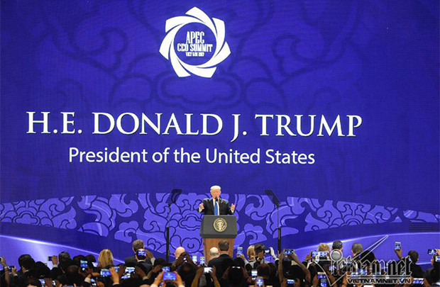 Thông điệp của Tổng thống Mỹ Donald Trump tại APEC CEO Summit 2017