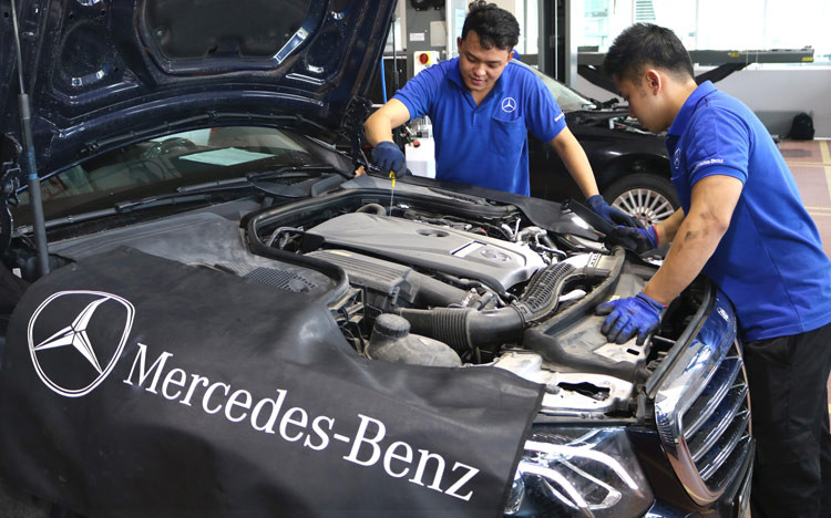 Dịch vụ sửa chữa xe Mercedes-Benz