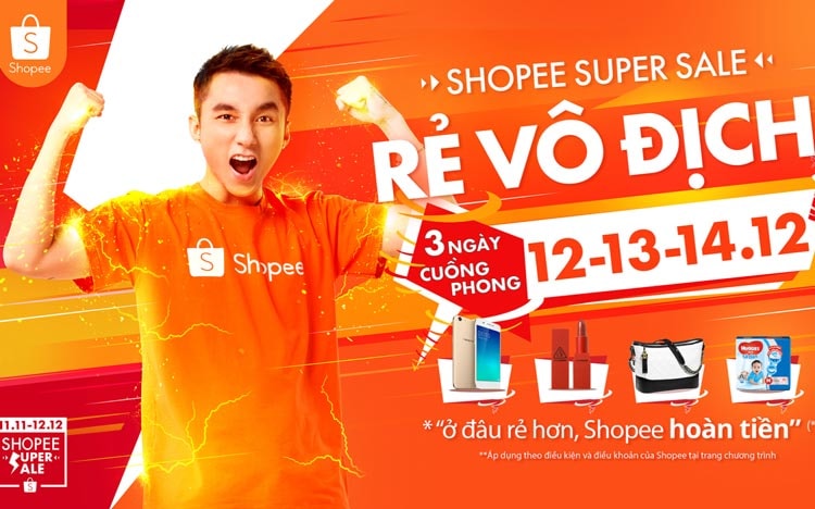 120.000 mặt hàng giảm giá từ 12-14/12