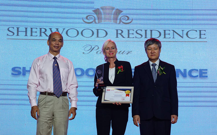 Sherwood Residence được vinh danh Top 100 sản phẩm và dịch vụ hàng đầu Việt Nam