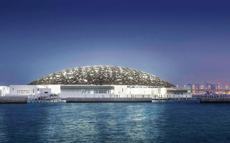 Bảo tàng trên mặt biển Louvre Abu Dhabi