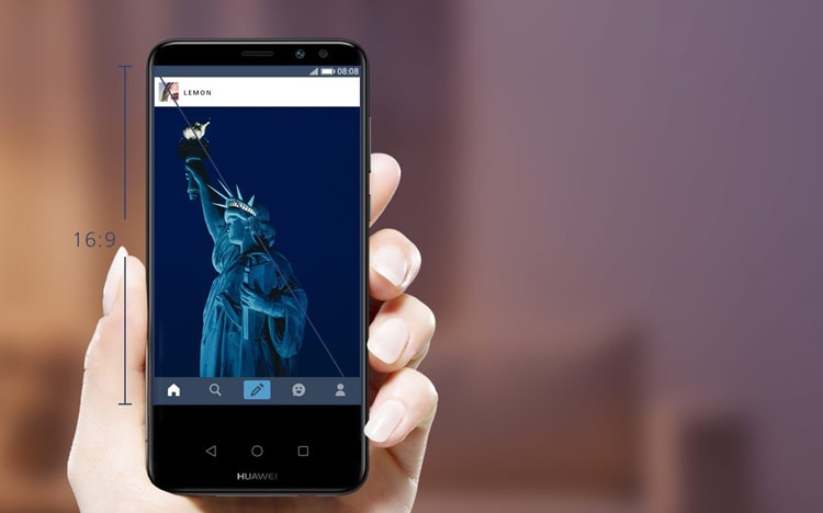 Huawei tung phiên bản Nova 2i màu xanh