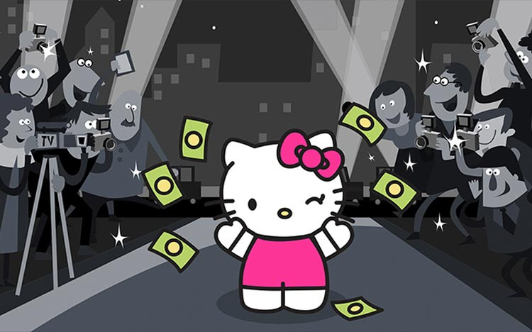 Hello Kitty và những bí mật động trời của nàng mèo hồng nhan bạc... tỷ