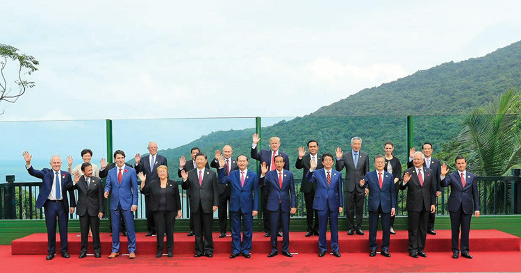 Các nguyên thủ tham dự Tuần lễ cấp cao APEC tại Đà Nẵng