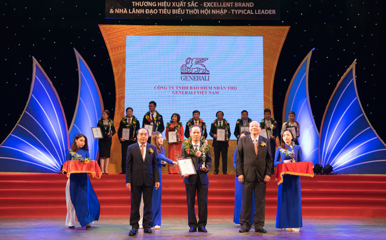 Generali Việt Nam nhận giải “Thương hiệu xuất sắc 2017”