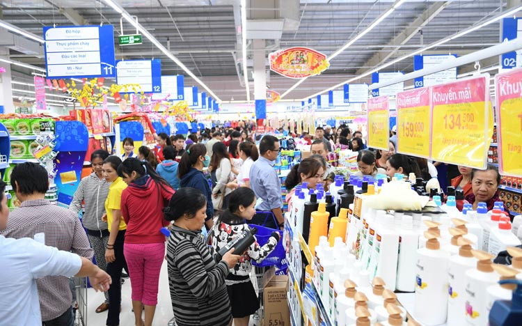 Khai trương siêu thị Co.opmart Tân Thành