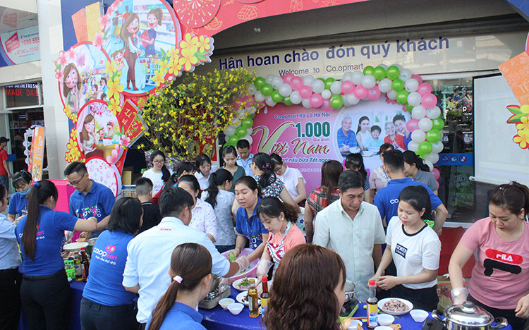 1.000 gia đình cùng Saigon Co.op nấu bữa Tết ngon