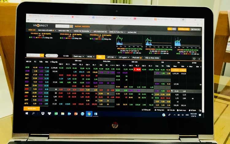 Chứng khoán ngày 24/1: HNX tiếp tục tăng