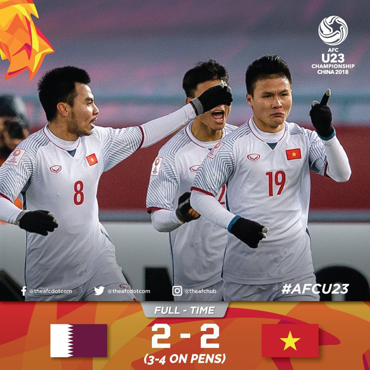 Chiến thắng thuyết phục vào tối 23/01 trước U23 Qatar đã mở ra trang mới trong lịch sử U23 Việt Nam.