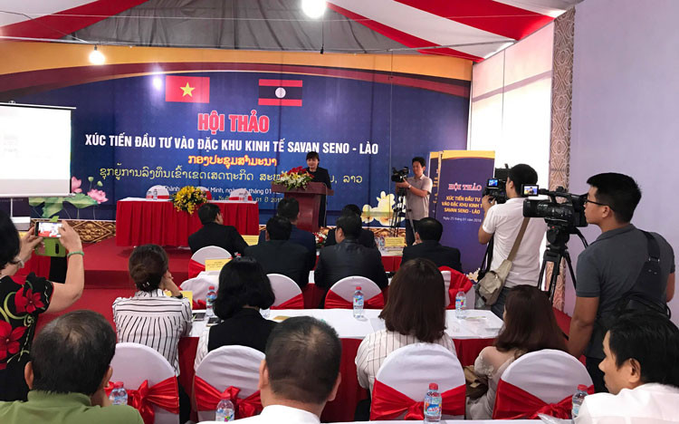 Hội thảo “Xúc tiến đầu tư vào Đặc khu kinh tế Savan Seno - Lào”