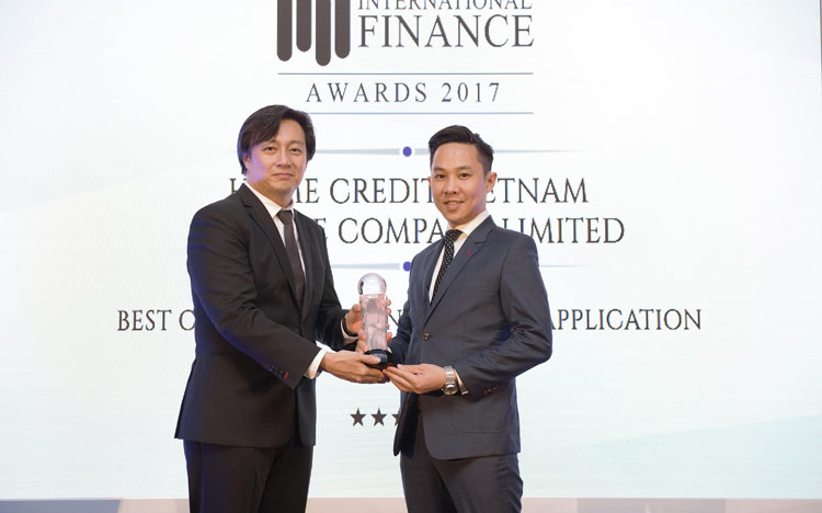 Home Credit nhận giải “Ứng dụng tài chính tiêu dùng tốt nhất 2017