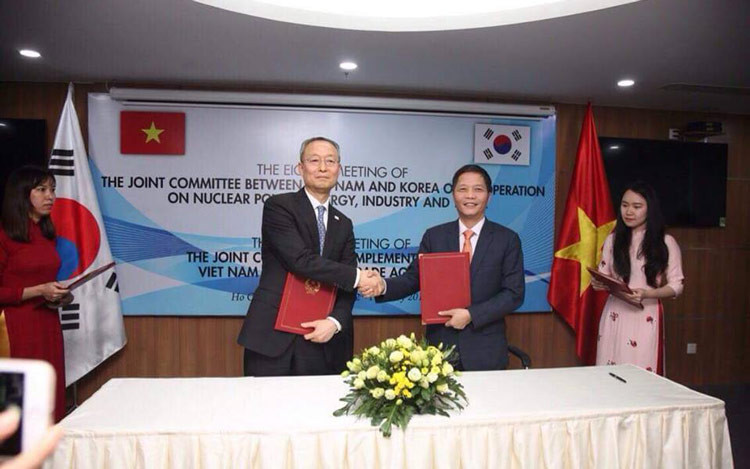 Việt Nam – Hàn Quốc hợp tác về Điện hạt nhân, Năng lượng, Công nghiệp và Thương mại