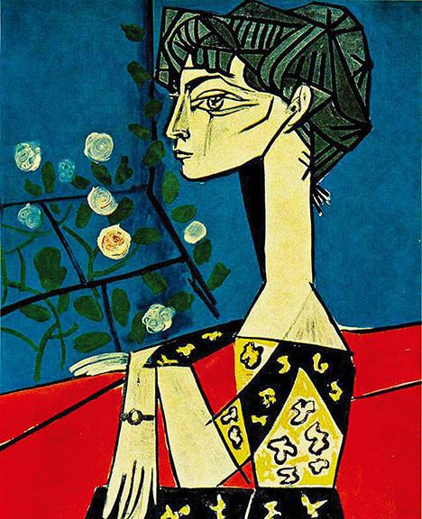 Jacqueline với hoa (1954)