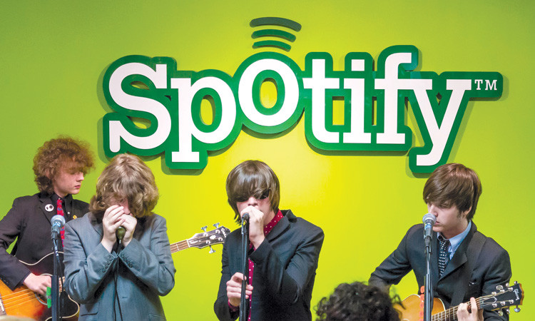 Ban nhạc Ailen Strypes trình diễn một bộ phim đặc biệt cho Spotify năm 2016